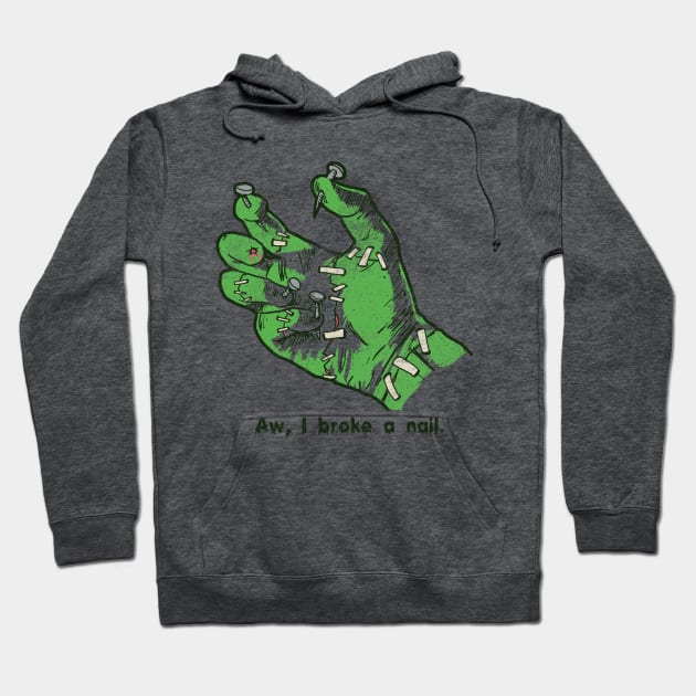 Frankenhand Hoodie by Hillary White Rabbit